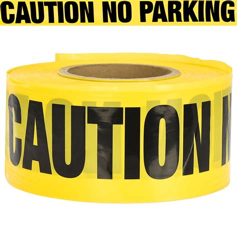 Yellow Caution Tape Caution No Parking Tape 1000 Ft Roll Alpine