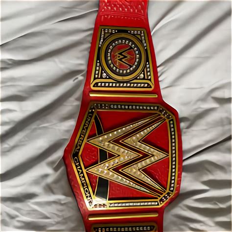 Wwe Wrestling Belts For Sale In Uk 55 Used Wwe Wrestling Belts