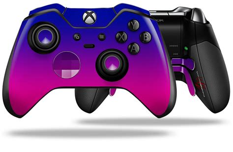 Xbox One Elite Wireless Controller Skins Smooth Fades Hot Pink Blue