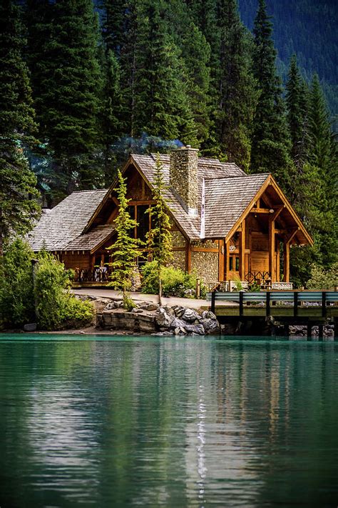 Cabin At The Lake Photograph By Thomas Nay