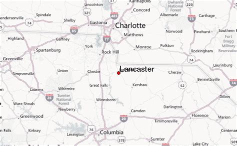 Lancaster South Carolina Location Guide