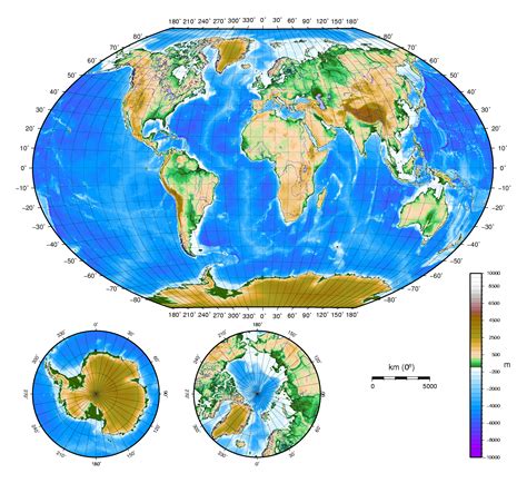 Mapa Físico Detallado Grande Del Mundo Mundo Mapas Del Mundo