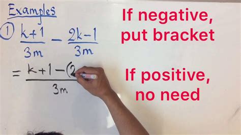 Pemfaktoran dan pecahan algebra (6). KSSM Form 2 Mathematics Algebraic Expressions #cikgootube ...