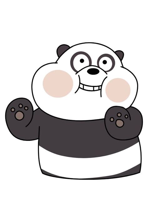 We Bare Bears Cute Panda Sticker We Bare Bears Bare Bears We Bare