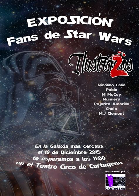 Exposición Fans De Star Wars Por Ilustrazos Que Hacer En Murcia