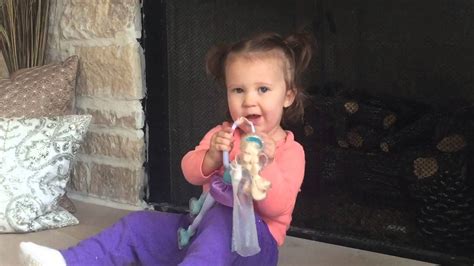 Let It Go By My 19 Month Old Elyn Noelle Youtube