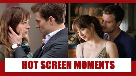 Hottest Screen Moments From Fifty Shades Of Grey