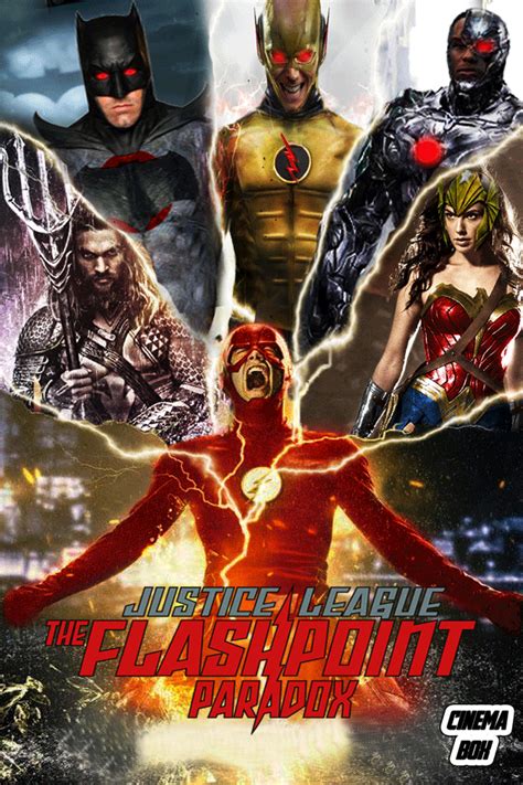 Justice League The Flashpoint Paradox Poster By Bryanzap On Deviantart