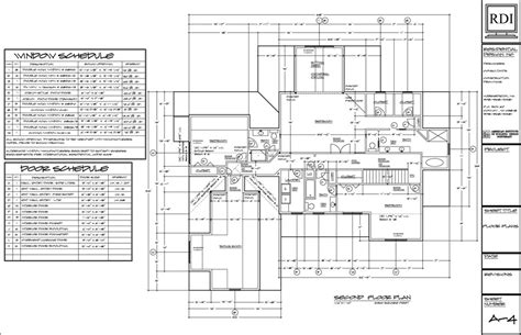 Floor Plans Drawings Residential Design Inc