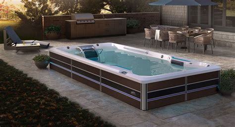 Swim Spa Combined Pool And Spa Spool Hot Tub