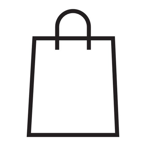 The White Shopping Bag Icon Download 333241 Free Icons Library