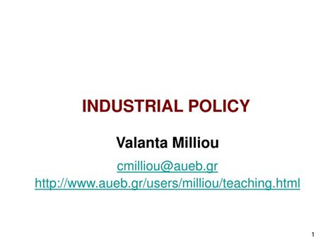 Ppt Industrial Policy Powerpoint Presentation Free Download Id657974
