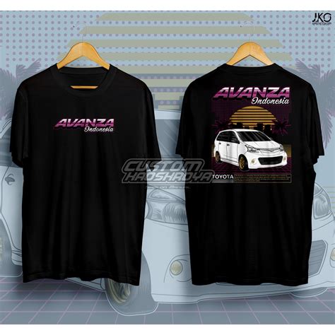 Jual Kaos Toyota Avanza Kaos Racing Avanza Style Jdm Kaos Balap Kaos Racing Jdm