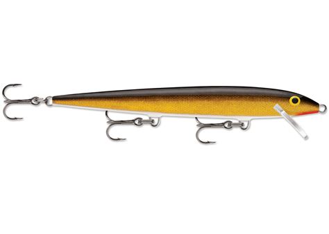 Rapala Original Floater Hard Jerkbait Gold 316oz 4 38in 4 6ft