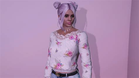 Double Bun Hairstyle For Mp Female Gta 5 Mod