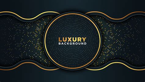 Black Luxury Background With Gold 834413 Vector Art At Vecteezy
