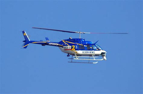 News Helicopter Abc Channel 2 Bell 206l 4 Long Ranger Flickr