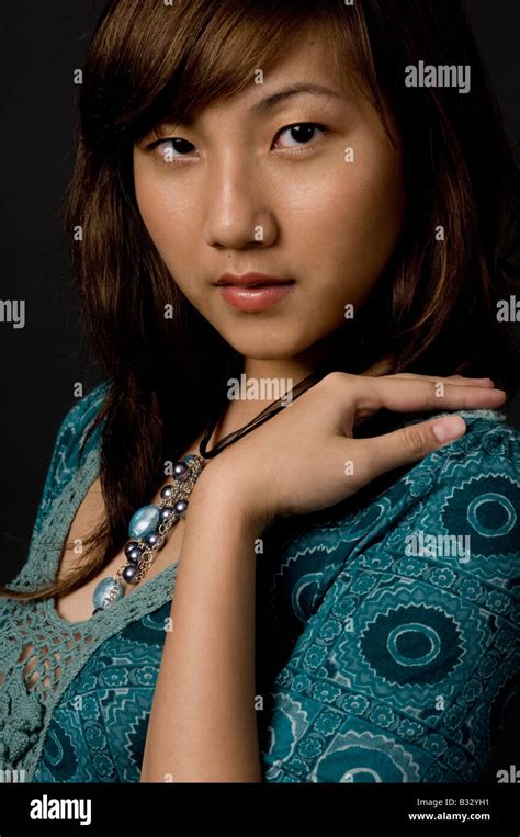 A Beautiful Chinese Woman Stock Photo Alamy