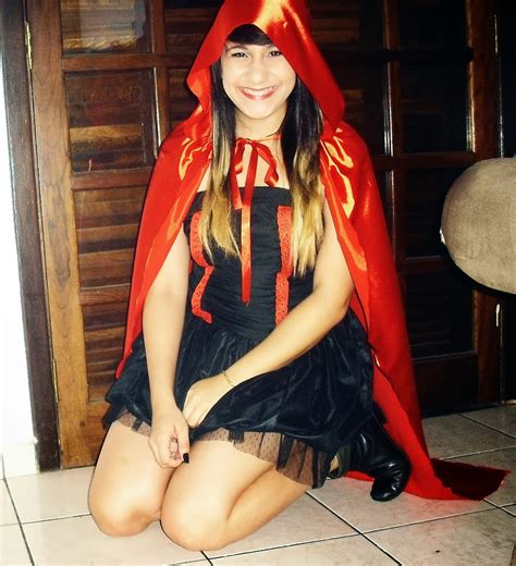 Leka Guimarães Diy Halloween Chapeuzinho Vermelho