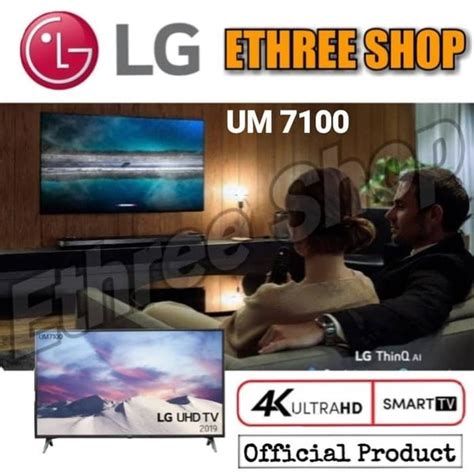 Jual Lg 60um7100 Led Tv 60 Inch Ai Thinq Uhd 4k Smart Promo Di