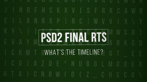 Psd2 Final Rts Introduction And Timeline Youtube