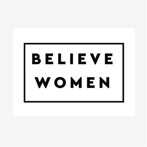 “believe Women” Postcard Cool Hunting®