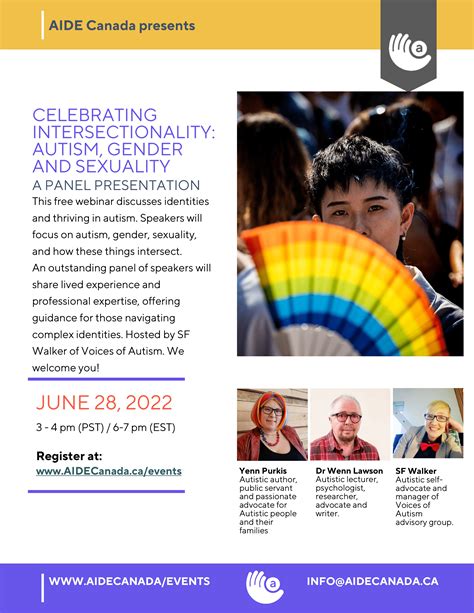 Celebrating Intersectionality Autism Gender And Sexuality