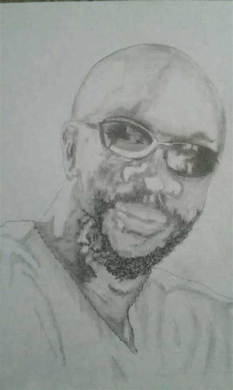 Black Moses Drawing By B Jaxon