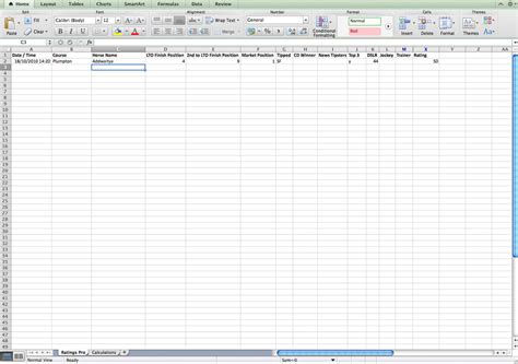 Horse Racing Experts Calculation Spreadsheet Printable Spreadshee horse racing experts 