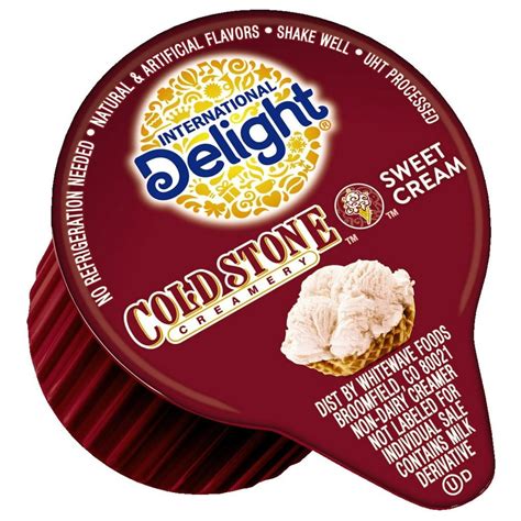 International Delight Cold Stone Creamery Sweet Cream Single Serve