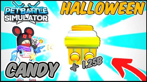 I Got The Limited Time Candy Cupcake In Pet Battle Sim Youtube