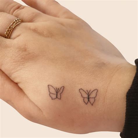 Hand Butterflies Tattoos Butterfly Hand Tattoo Ideas