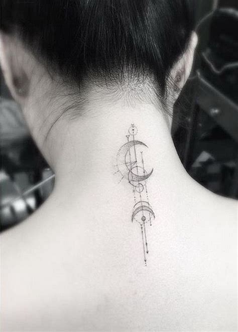 55 Attractive Back Of Neck Tattoo Designs For Creative