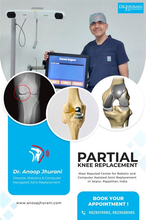 Partial Knee Replacement In Jaipur India Dr Anoop Jhurani In 2020