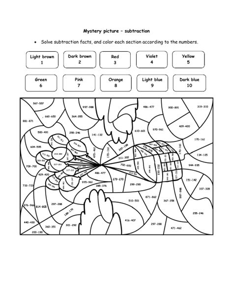 Multiplication Puzzles Worksheets Floating Balloons Multiplication