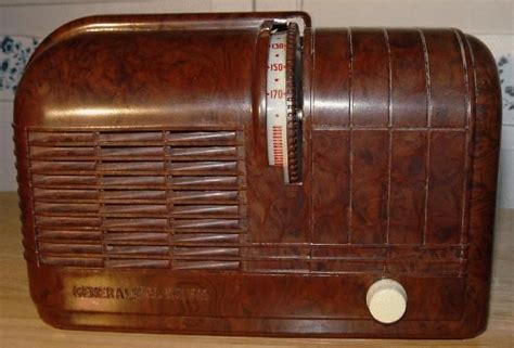 Ge H 500 Bakelite Table Radio Antique Radio Vintage Radio Old Radios