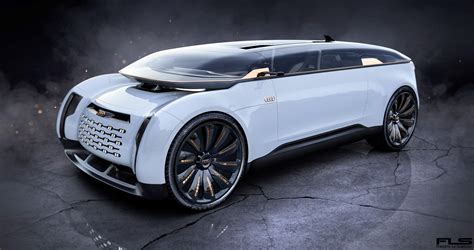 Futuristic Audi E Tron Imperator An Autonomous Car With Transparent