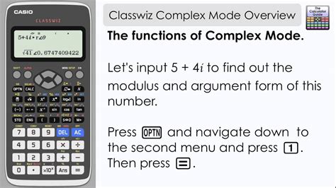 You can use the elastic modulus to calculate how much a material will stretch and also how much potential energy will be stored. Casio Classwiz Complex Mode - Modulus & argument and ...