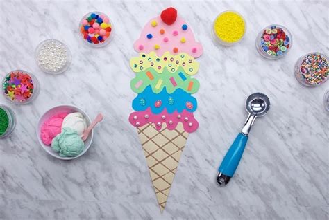 20 Cool And Creative Ice Cream Crafts For Kids