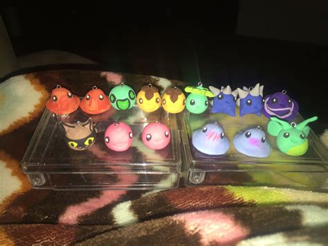 My Slime Rancher Polymer Clay Charms Slime Rancher Clay Clay Charms