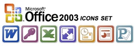 Objectdock Microsoft Office 2003 Suite Icons Free Download