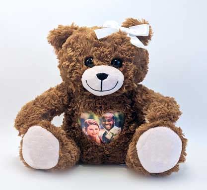 Custom Anniversary Teddy Bear Personalized Photo Teddy Bears Voice