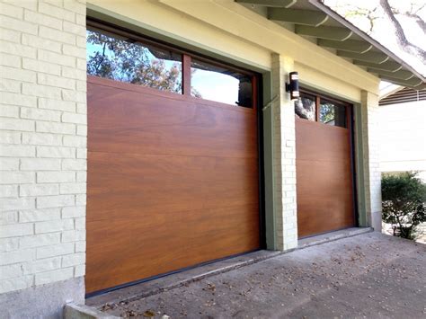 Cowart Door Modern Wood Garage Doors Contemporary Garage Austin