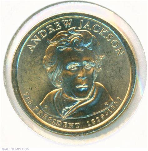 1 Dollar 2008 P Andrew Jackson Dollar Presidential Series 2007