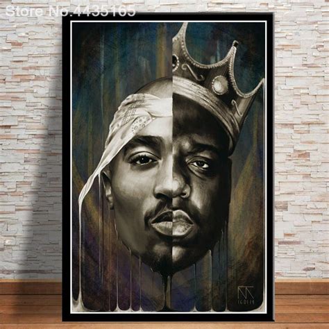 Posters And Prints Notorious Big Biggie Tupac Shakur Poster Wall