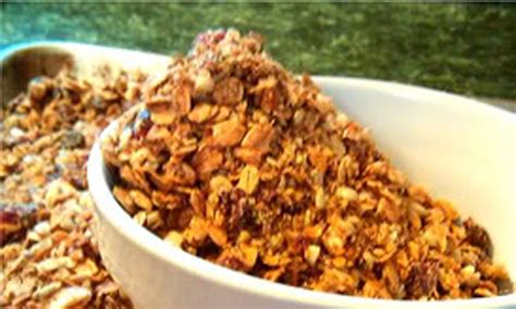 Look for high fiber recipes that mimic your old favorites. High-Fiber Granola Recipe - Spry Living
