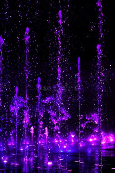 Water Splash Neon Color Stock Image Image Of Beauty 108106951