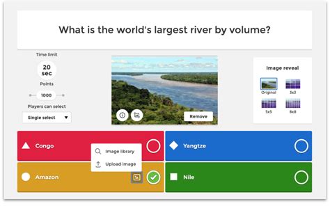 Go to kahoot.com and log in or sign upclick the create button and start typing your first question.add answer alternatives and mark the correct answer(s)tune. Kahoot Quiz Example