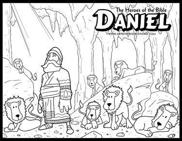 387x473 strikingly ideas free superhero coloring pages beautiful top. The Heroes of the Bible Coloring Pages: Daniel | Bible ...