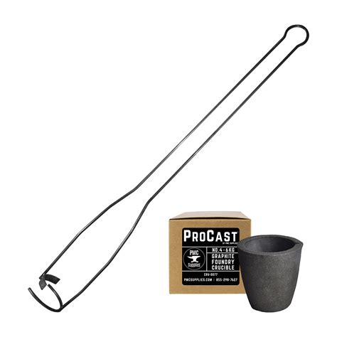 Buy ProCast #4 6Kg Clay Graphite Crucible and Vertical Heavy Duty